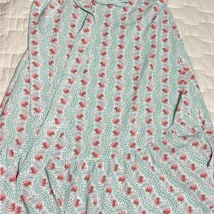 HHH EUC Mirabel skirt, trailing vine multi crepe, size M
